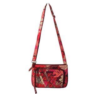 Vera Bradley Retired Pattern Bohemian Blooms Crossbody Bag Quilted Purse